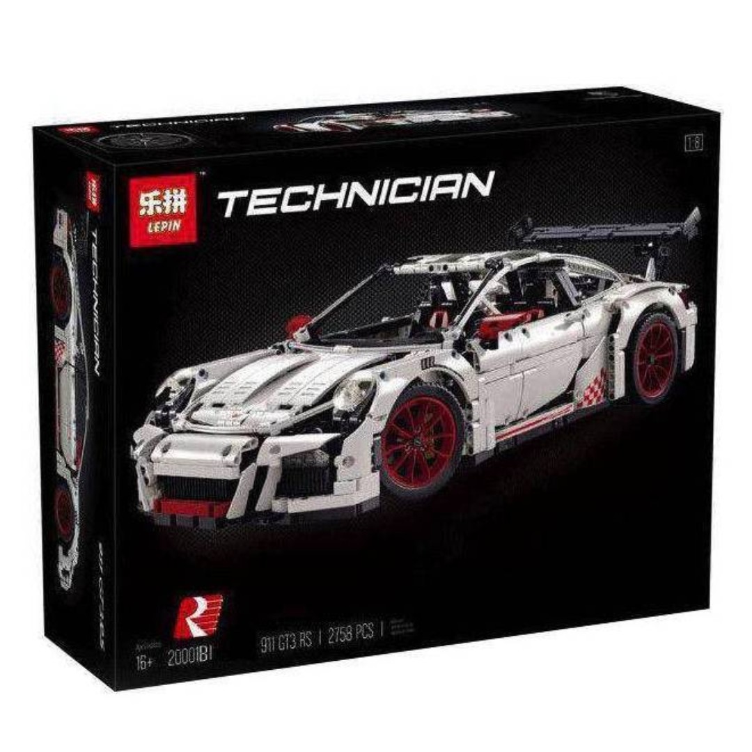 [PO] Lepin Porsche 911 GT3 RS Technician Series(2,758pcs), Hobbies ...