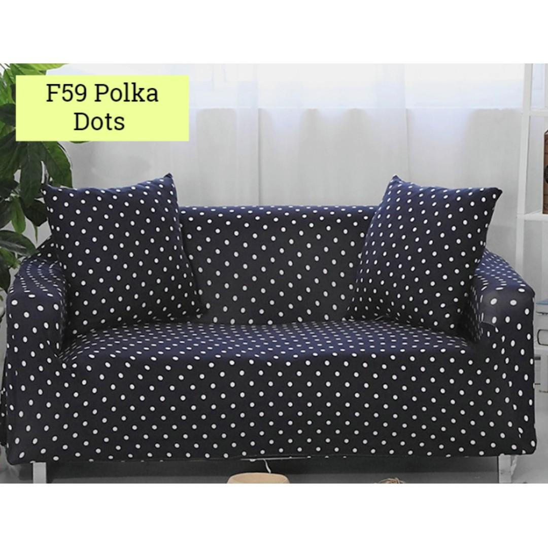 Polka Dots Sofa Cover Furniture Home Decor Cushions