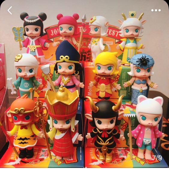 POP MART x KENNYSWORK Molly Journey The West Liu Er Mi Hou Mini Figure Art  Toy