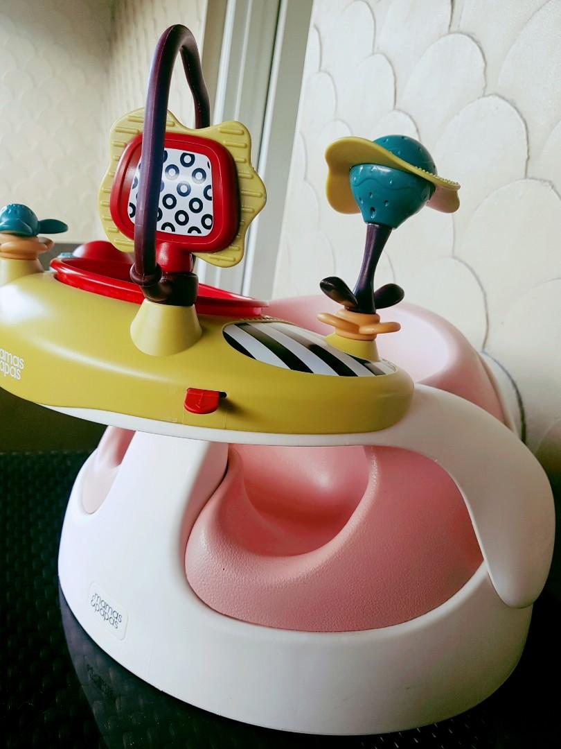 mamas and papas bumbo pink