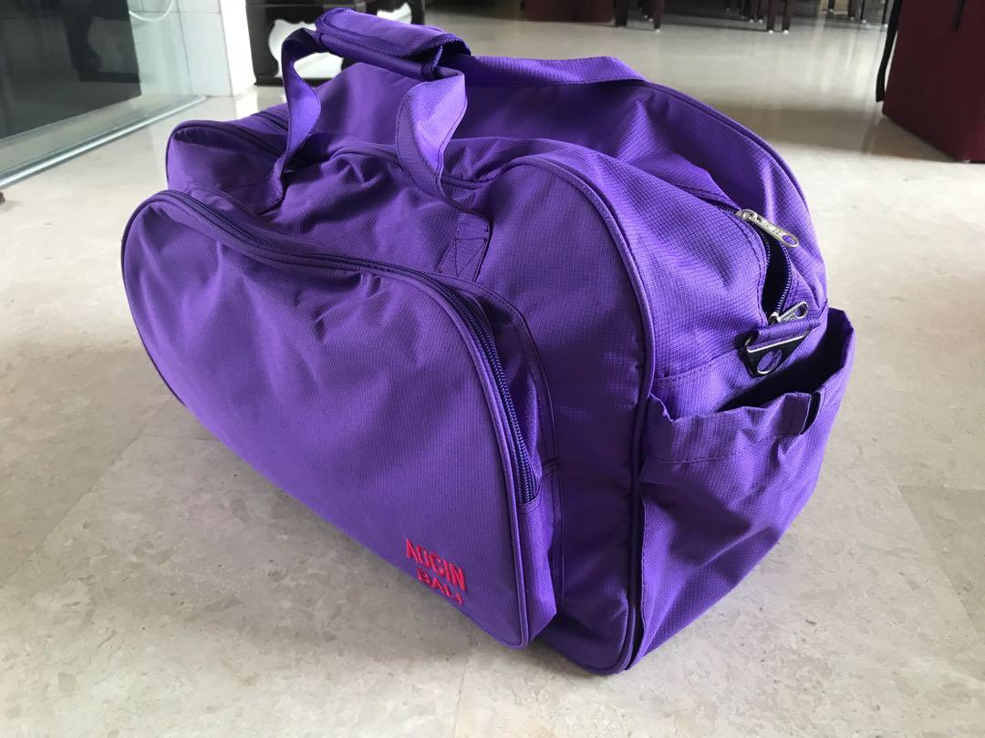 Purple discount overnight bag