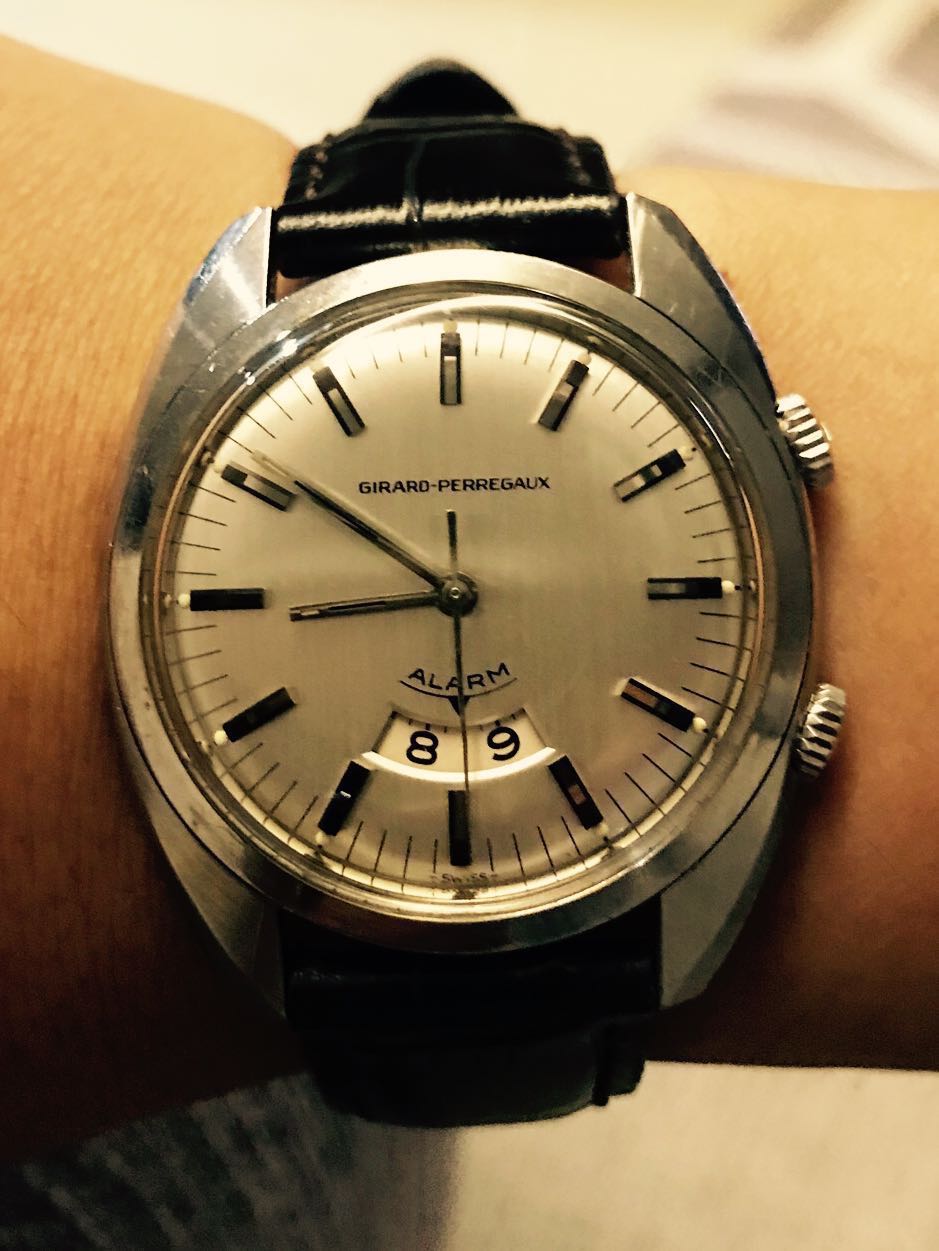 girard perregaux alarm watch