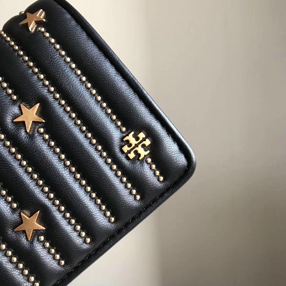 Fleming mini stud slim medium wallet top