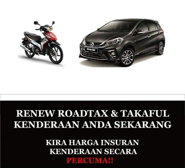 RENEW ROAD TAX DAN INSURAN, Auto Accessories on Carousell