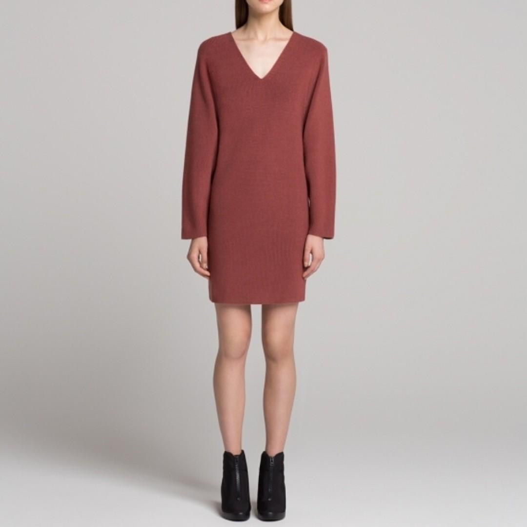 RTP 79.90 Uniqlo U Merino Blend Long Sleeved dress S Women s