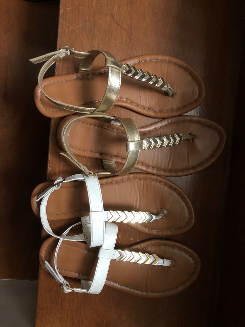 Payless gold sandals store