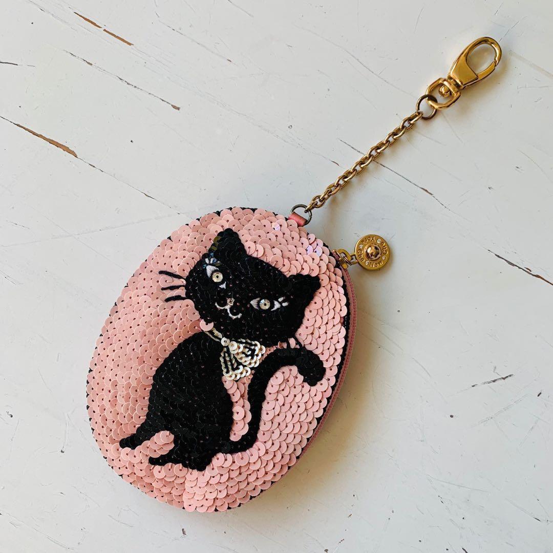 Sequined Purse With Cat Design Women S Fashion Bags Wallets