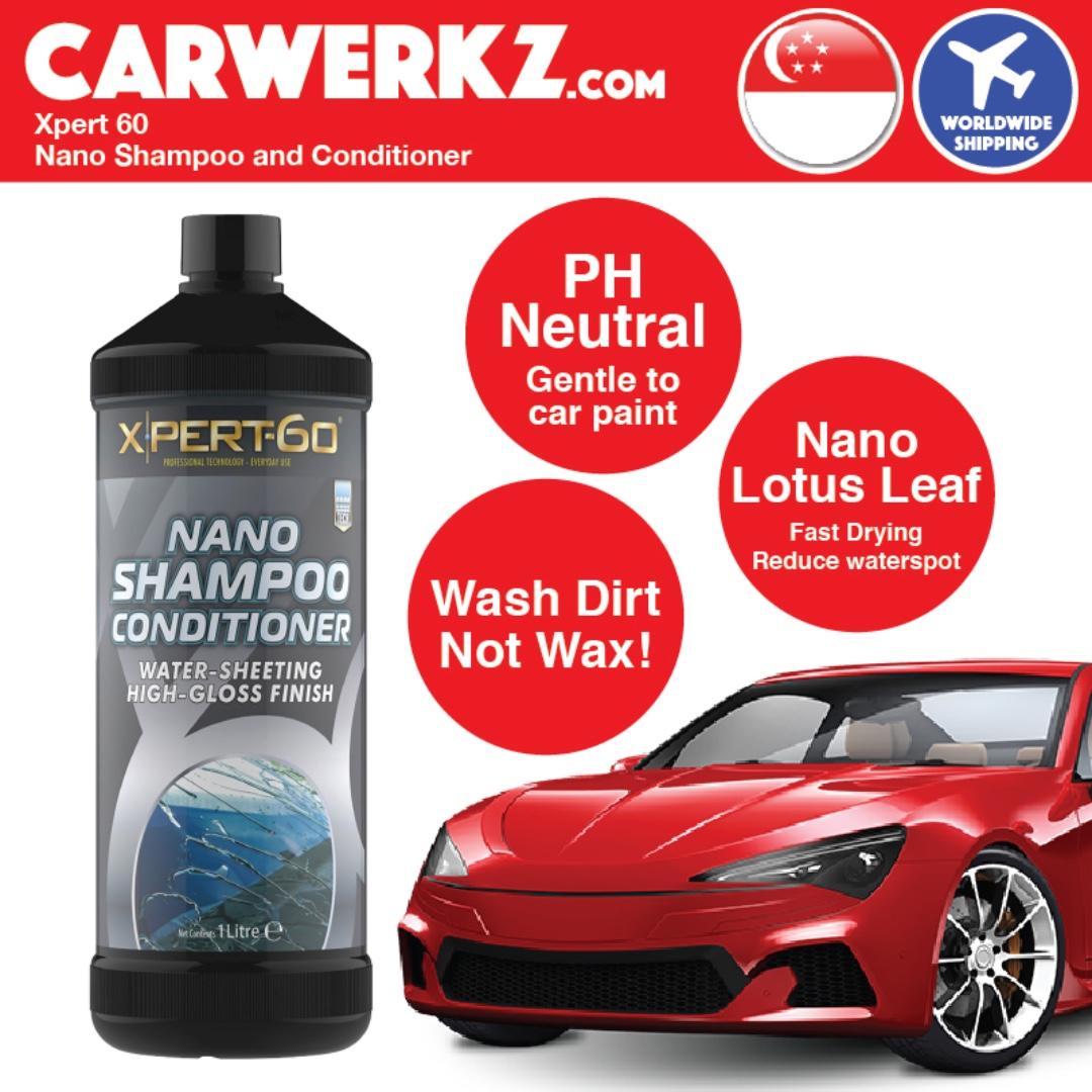 Sg Best English Brand Xpert 60 Nano Shampoo And Conditioner Car Accessories Accessories On Carousell