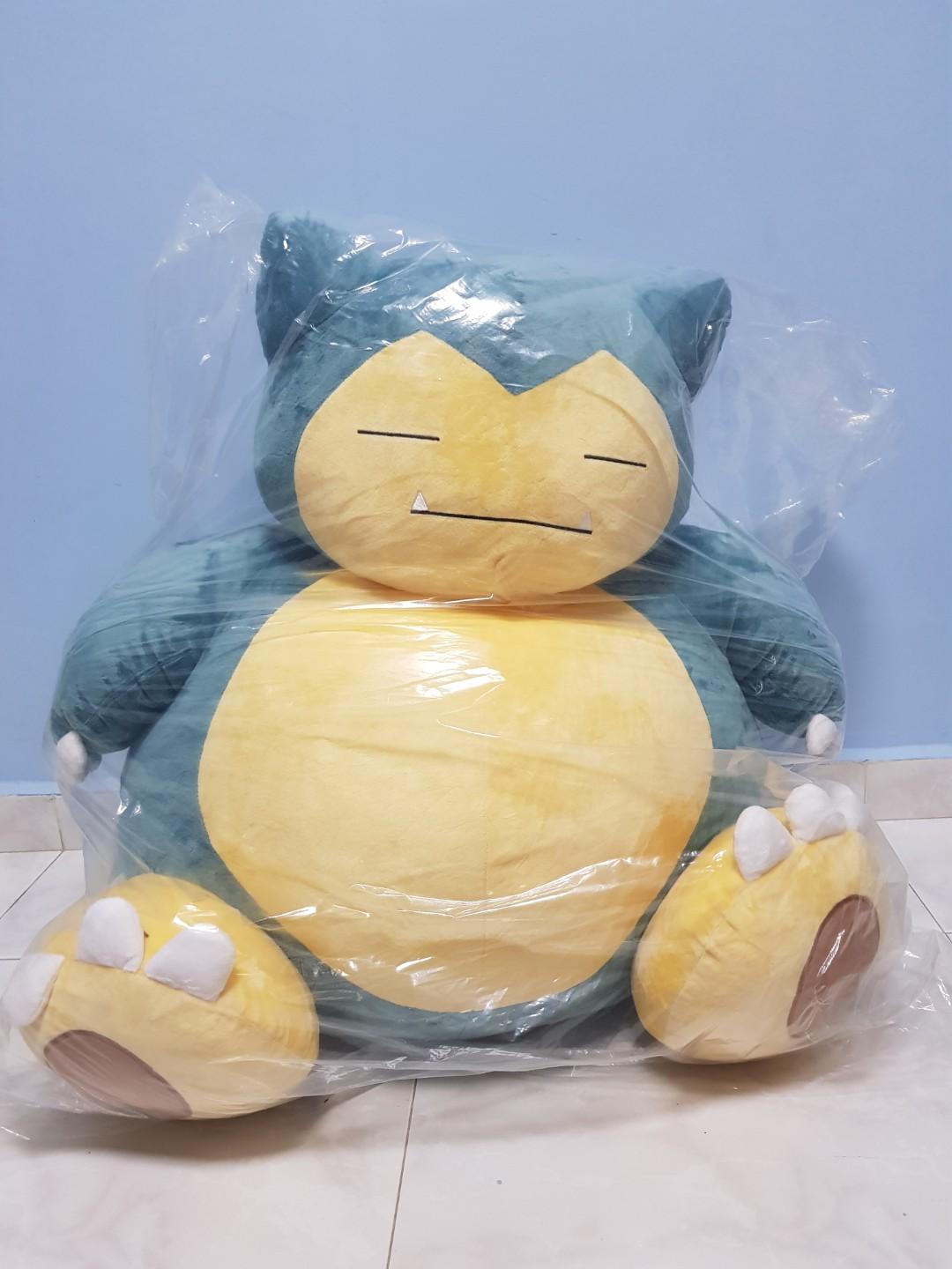 extra large snorlax plush