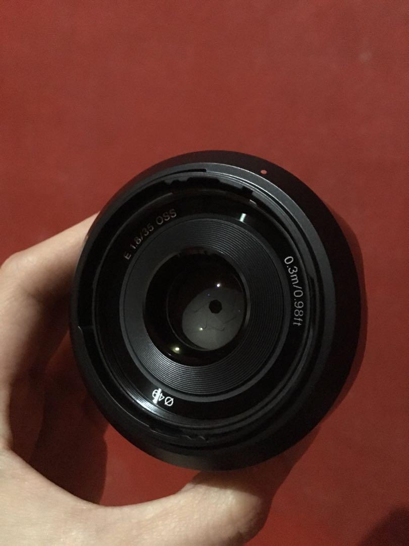 Sony Lens 35mm 1.8 OSS (Category: Lens & Kits) located in Manila. Submitted by aigprelove (Listing ID 209800959, Image 3). Description: Condition: 10/10 Bought Feb 2018 but just recently used for a trip last Dec 2018 so this can be considered good as brand new. Bought from Sony Glorietta. Comes with a lens cap, hood and the box is still with me. PRICE NON NEGOTIABLE. DM for more pictures. #sony #sonyph #sonylens #sonyforsale #sonyphforsale #sony3