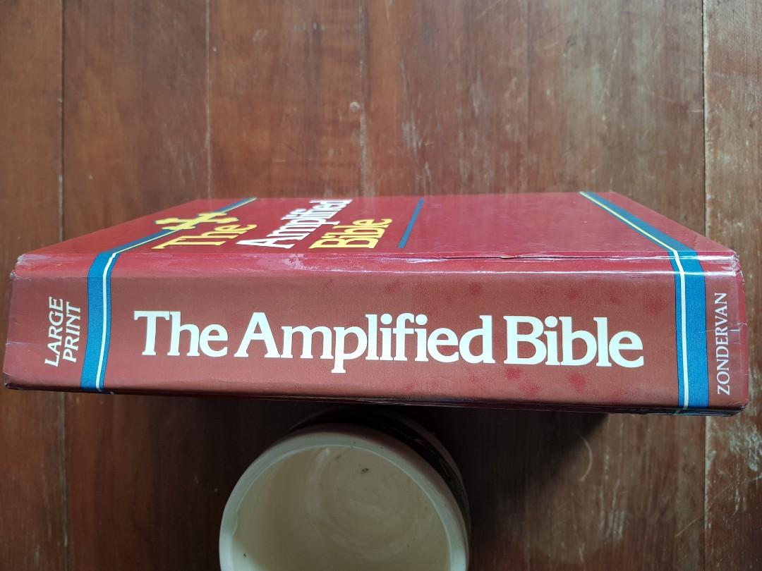 The Amplified Bible Large print, Hobbies & Toys, Books & Magazines