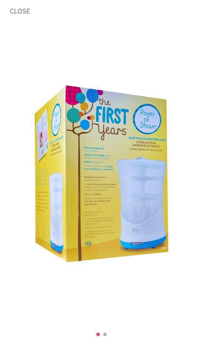 the first years steam sterilizer