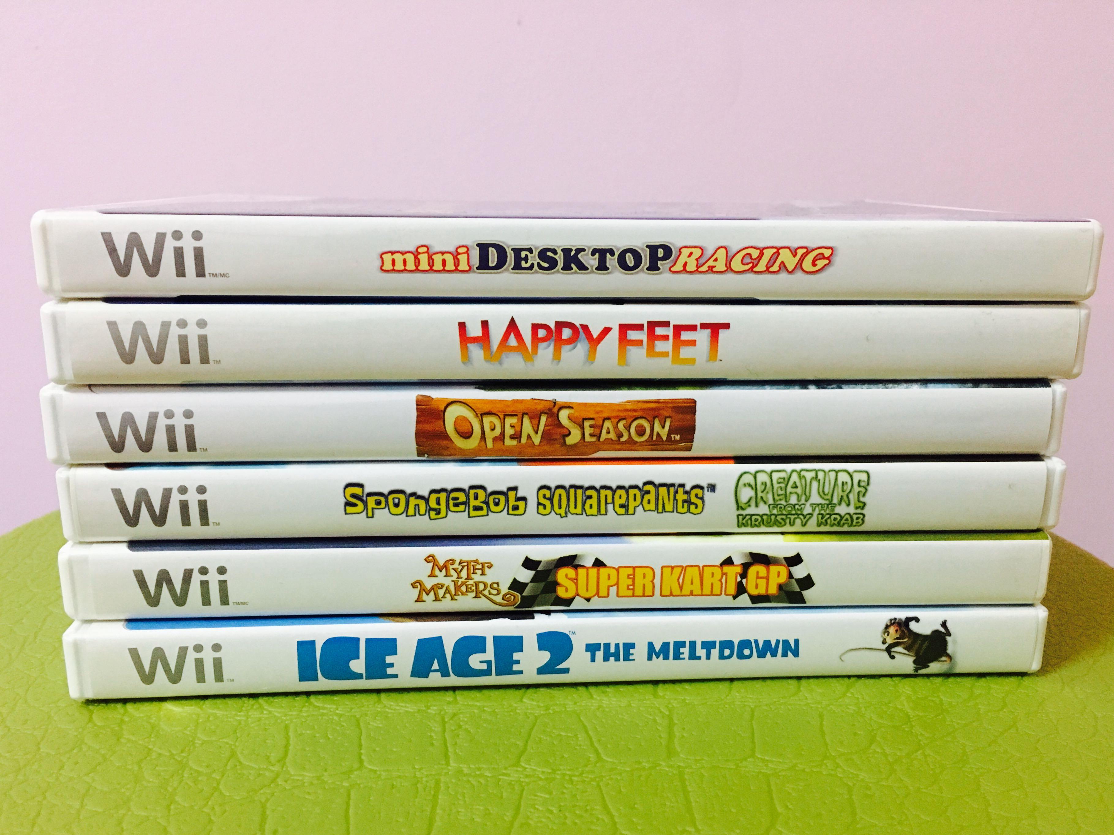 Wii Games kids Video Gaming Video Games on Carousell