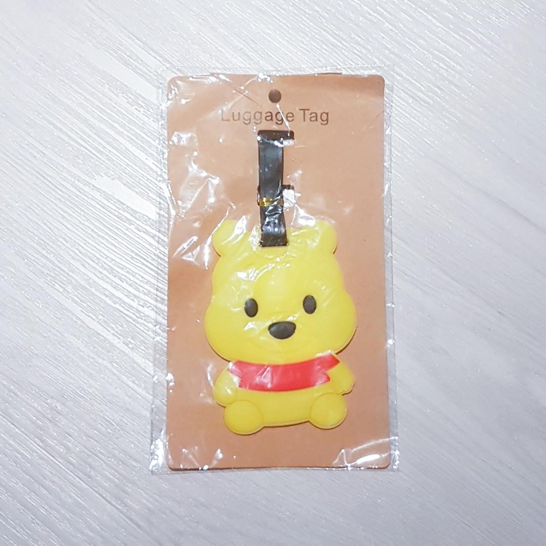 winnie the pooh luggage tag