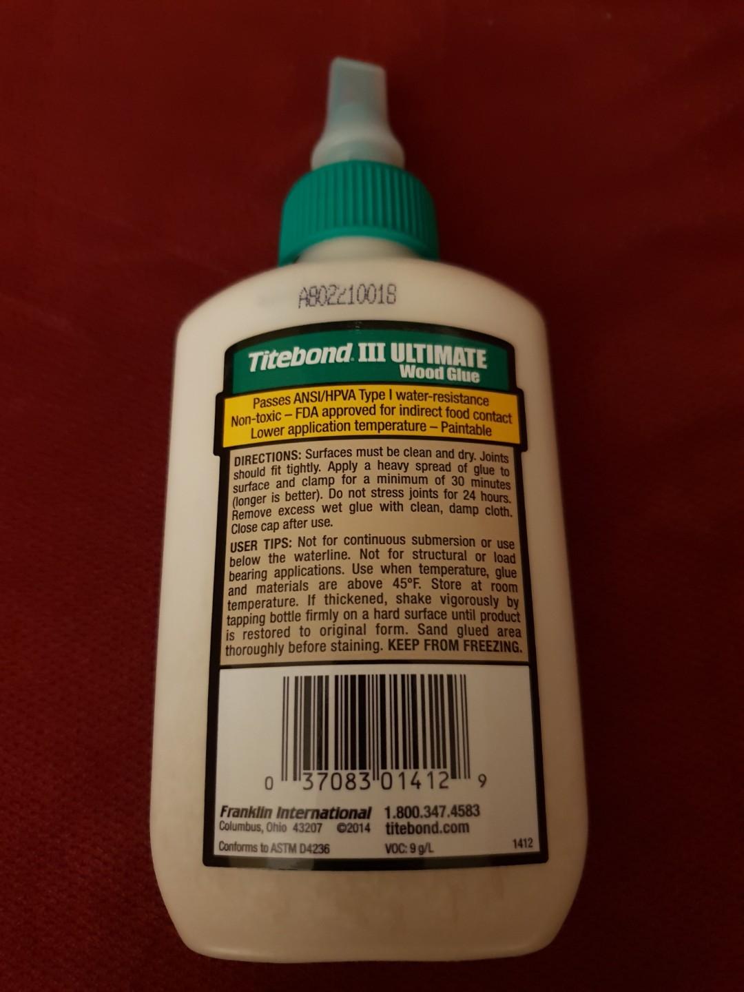 Wood Glue Titebond New 118ml Everything Else On Carousell