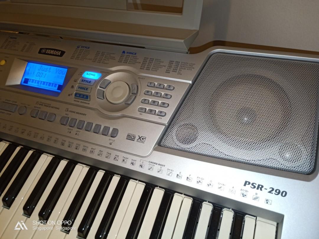 Yamaha psr 290 midi deals