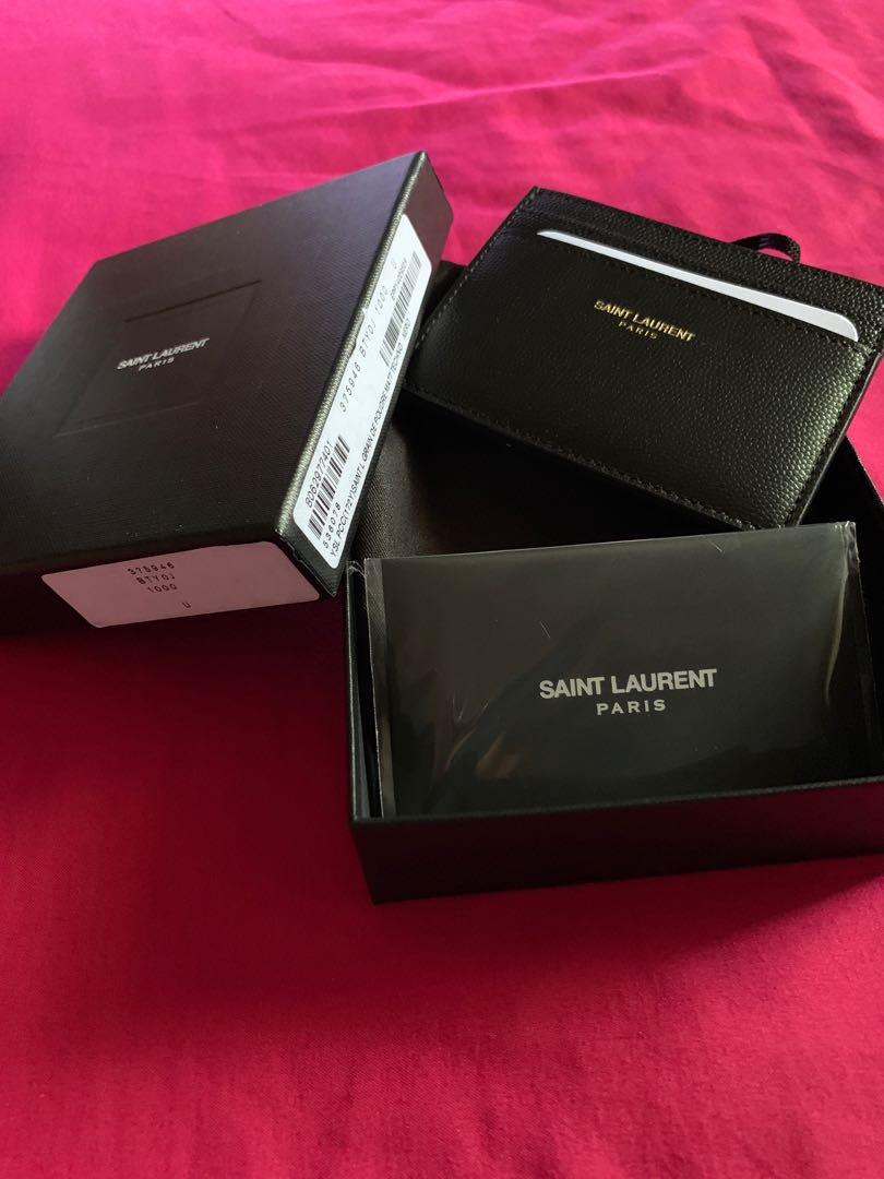 Yves Saint Laurent card holder, Men's Fashion, Watches & Accessories ...