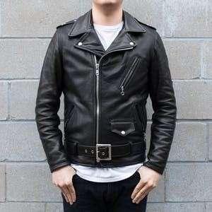 SCHOTT One Star Slim Cut Biker Leather Jacket 修身 電單車 皮褸