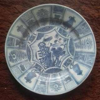 Piring antik (1) dia.22cm