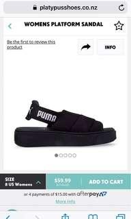 Puma platform shoes
