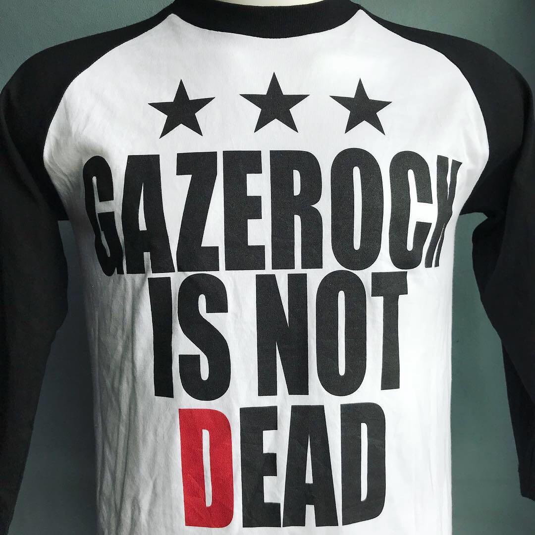 GAZEROCKnew Men's Baseball Shirt GAZEROCK IS NOT DEAD Shirt