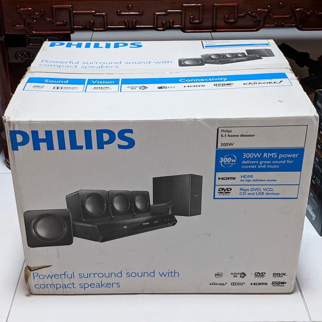 philips home theatre 5.1 amplifier