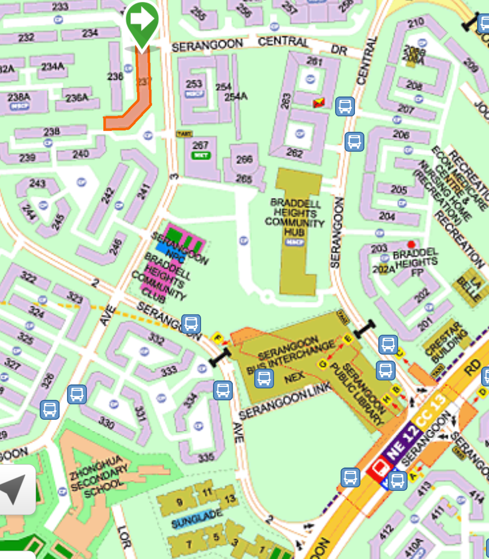 Serangoon Mrt Station Map 8 Mins Walk To Serangoon Mrt! (Females Only), Property, Rentals, Room  Rentals On Carousell