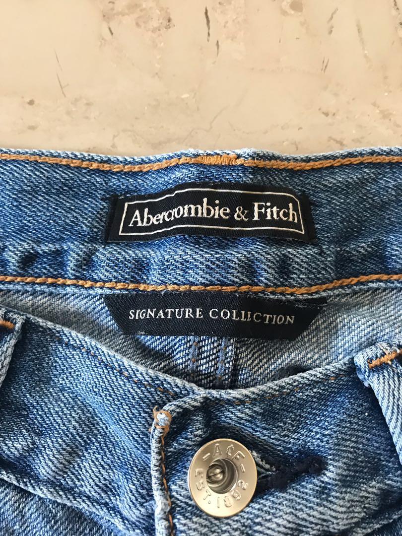 abercrombie and fitch signature collection jeans
