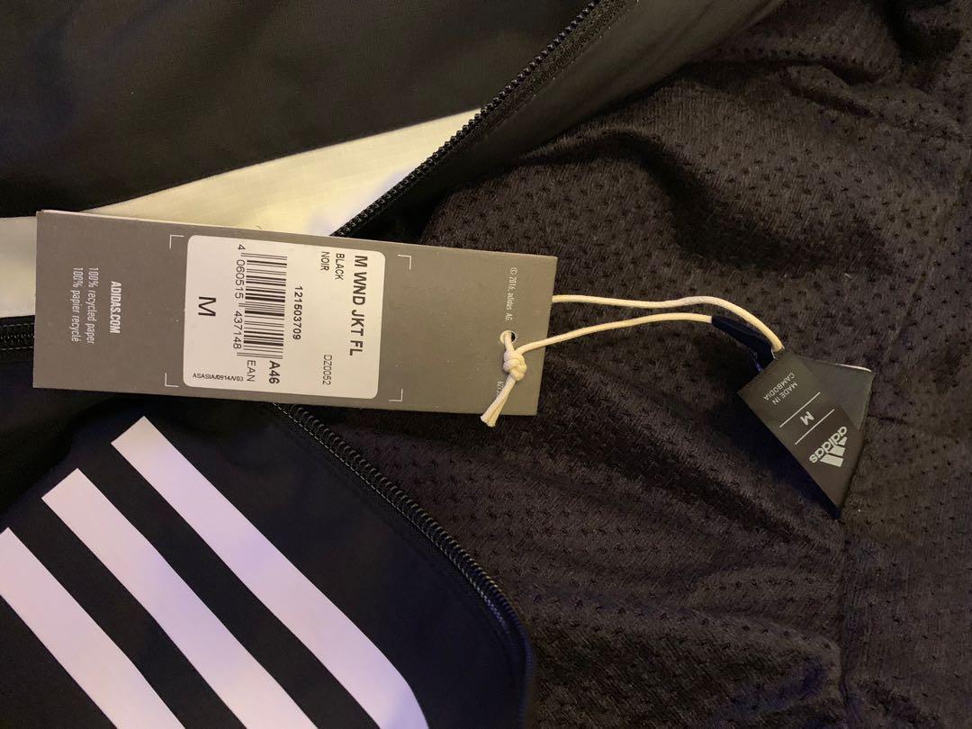 adidas m wnd jkt fl