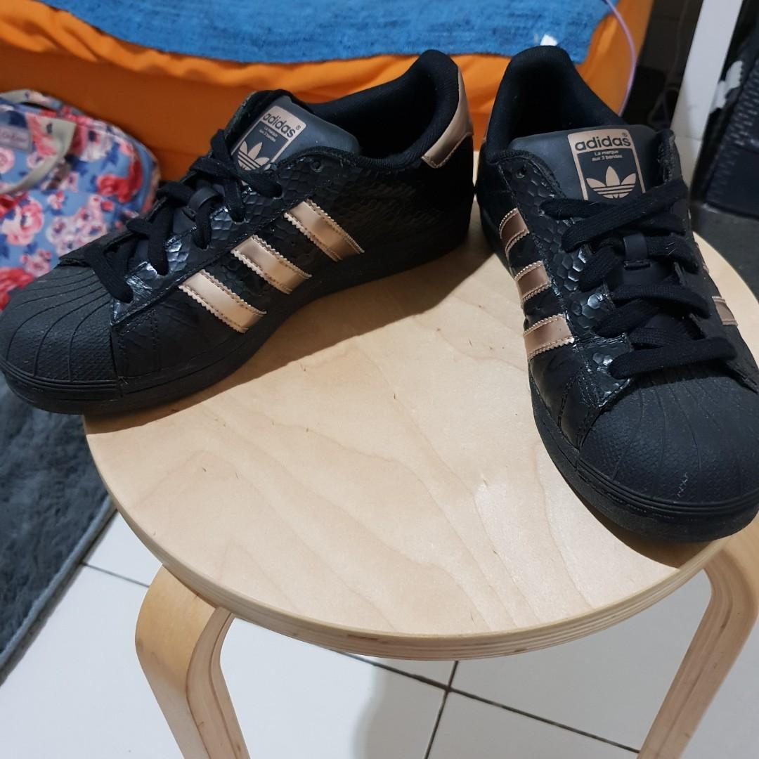 Adidas black copper rose gold sale