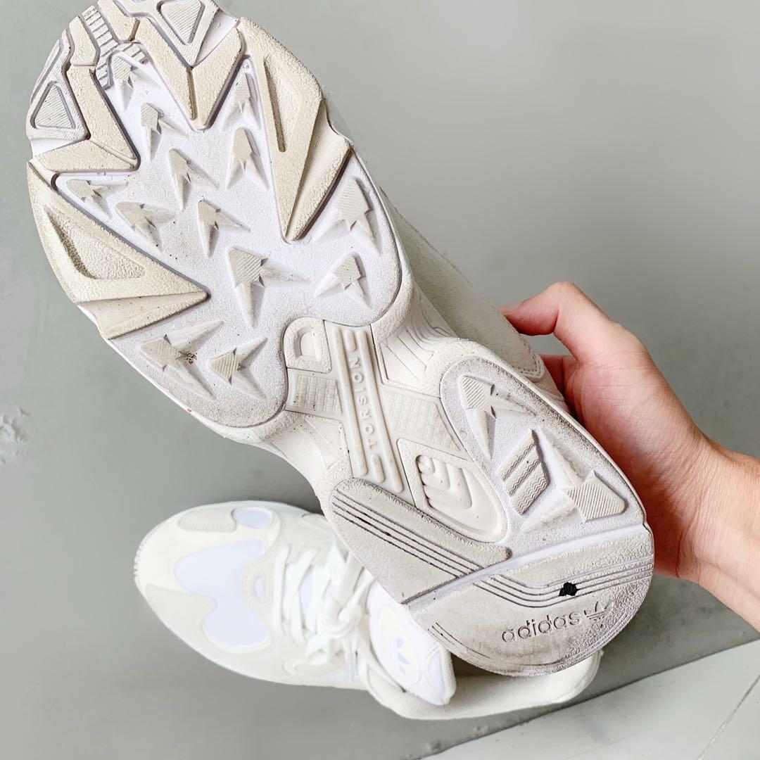 Adidas yung 1 white womens size 4 hot sale