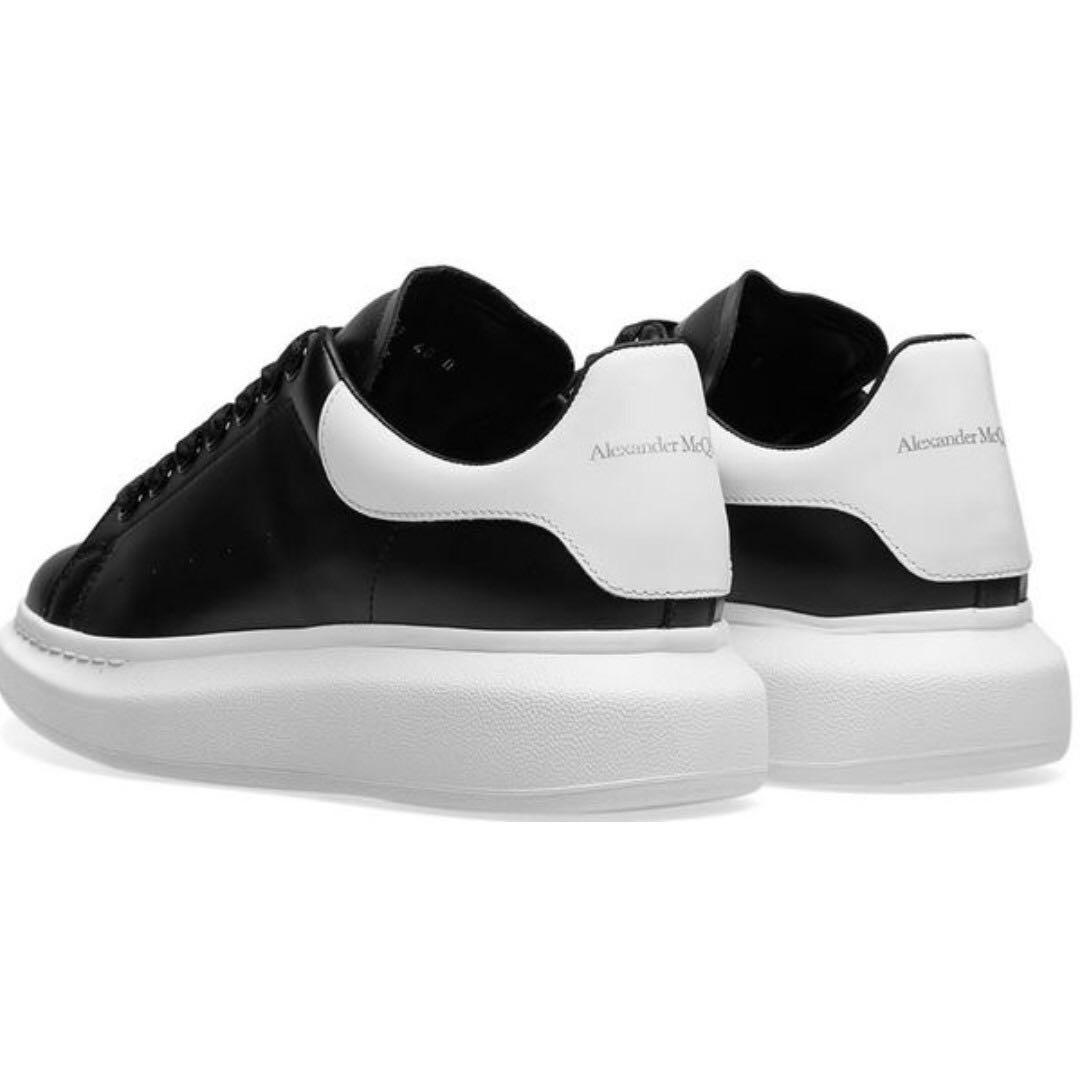 alexander mcqueen heel tab wedge sole sneaker