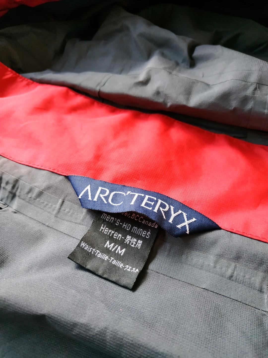 arcteryx recco outdoor jacket, Fesyen Pria, Pakaian , Baju Luaran di