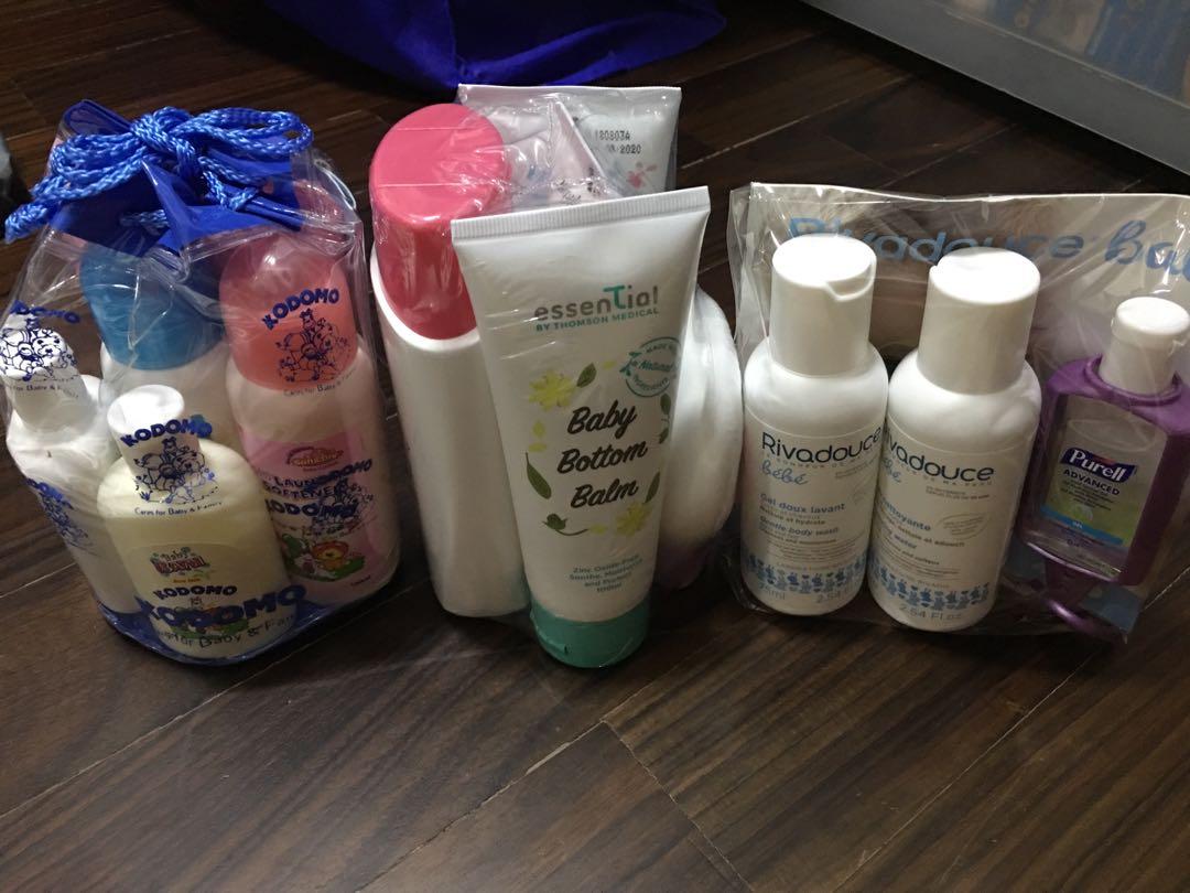 essential baby toiletries