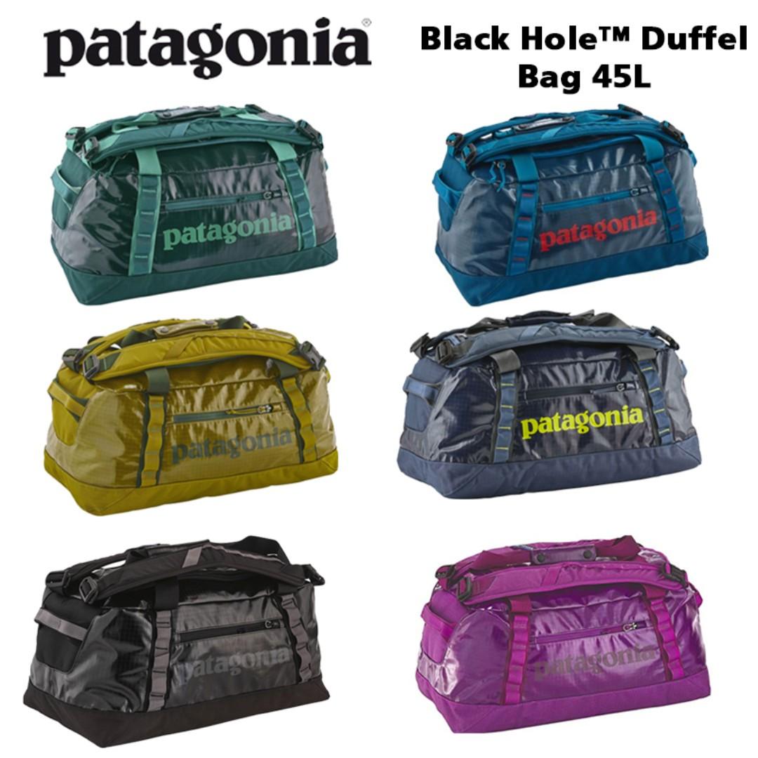 patagonia black hole duffel 45