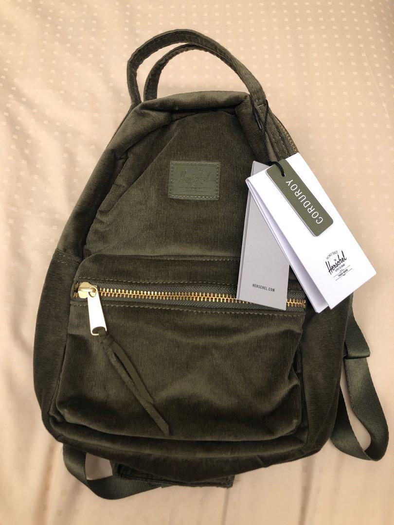 herschel nova mini corduroy