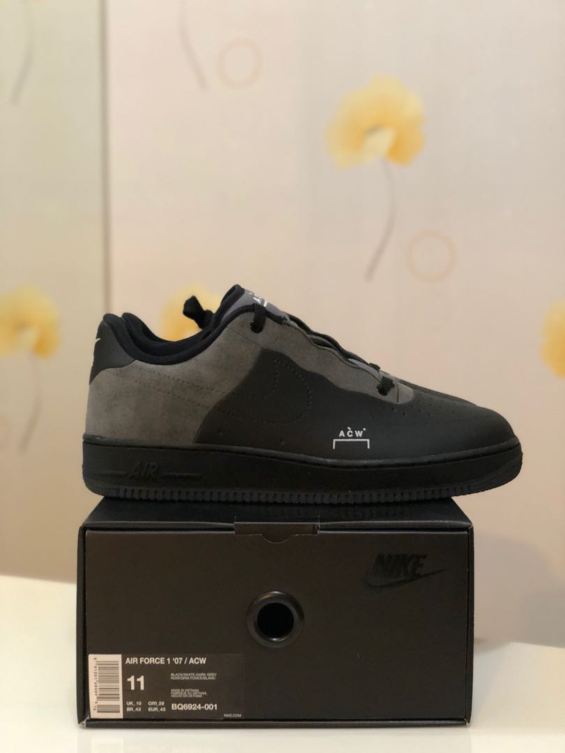 air force 1 acw black