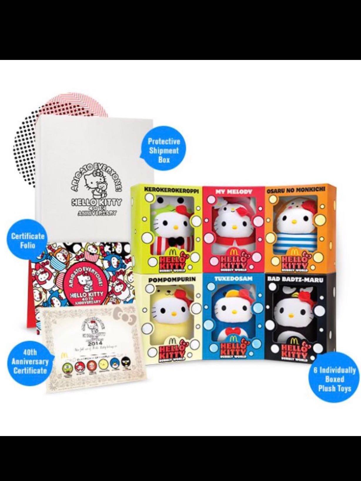 Hello kitty hotsell 40th anniversary mcdonalds