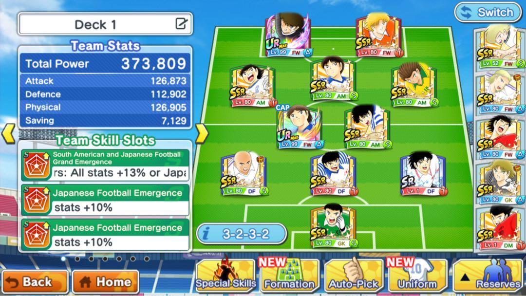 boss misugi misaki captain tsubasa dream team semi fresh acc