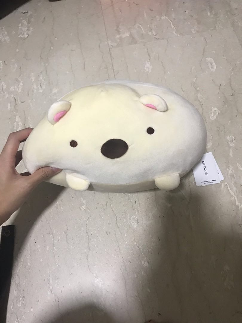 miniso white bear