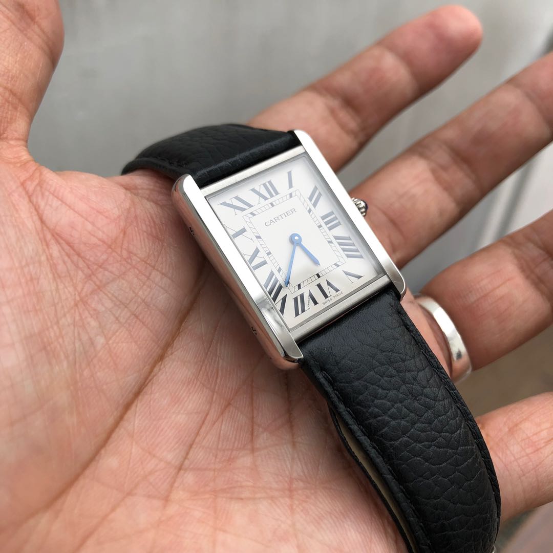 Cartier tank solo new arrivals large