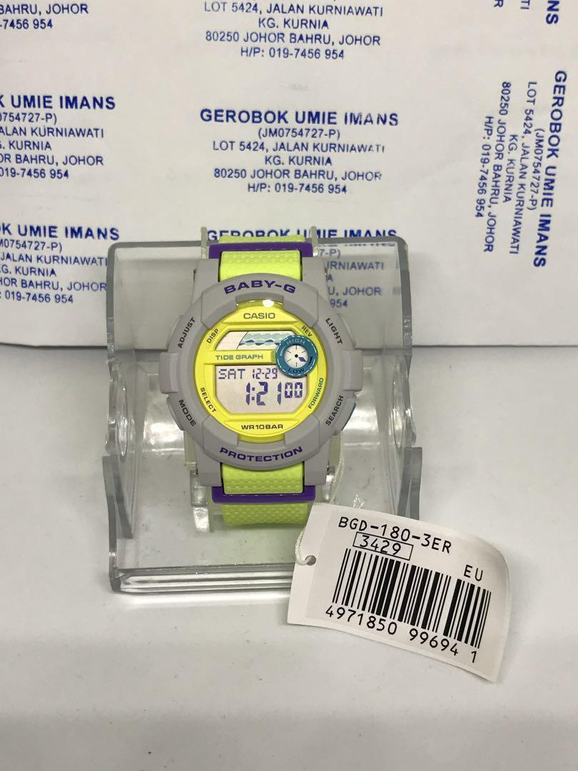 casio baby g bgd 180