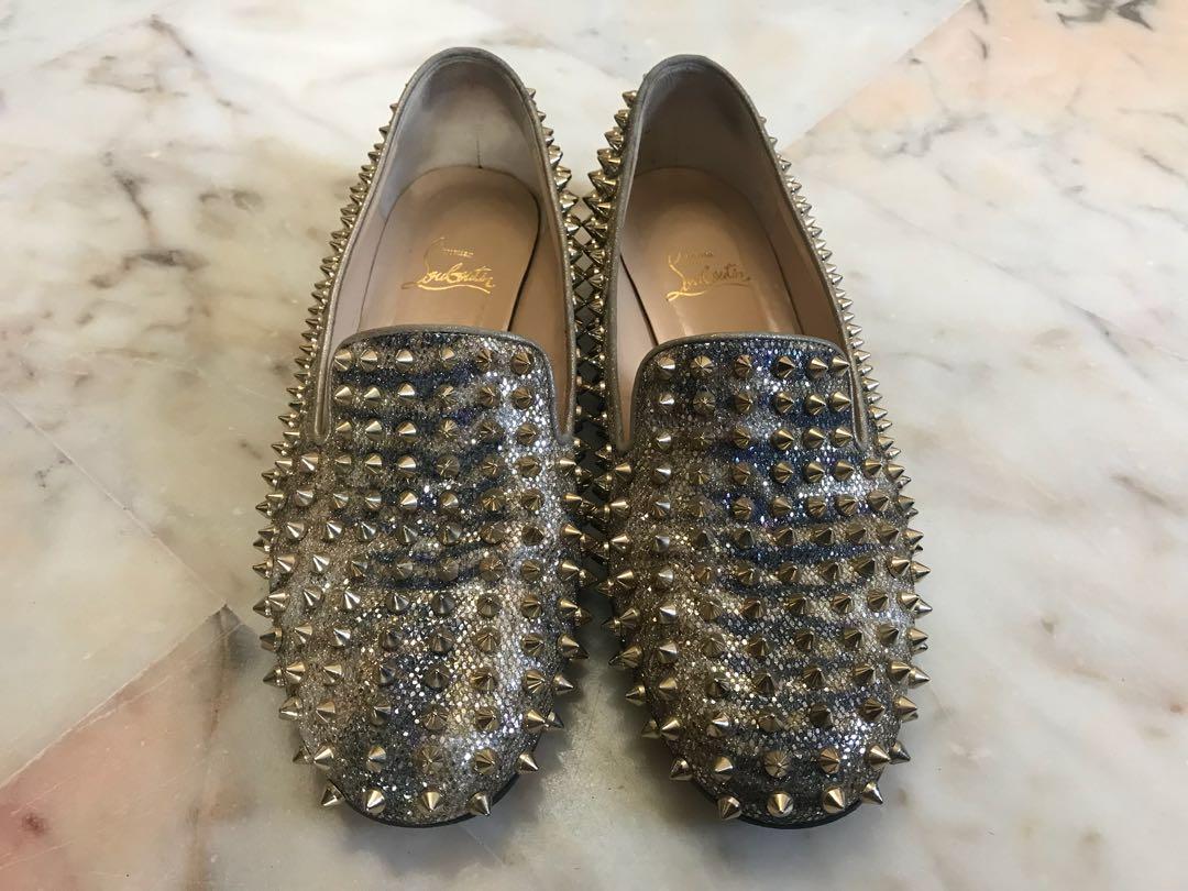 Christian louboutin hotsell women's loafers