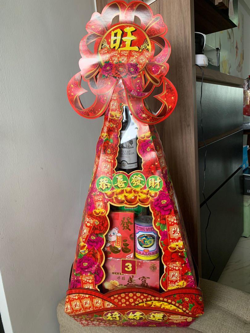 CNY Abalone Bird Nest Hamper, Everything Else on Carousell