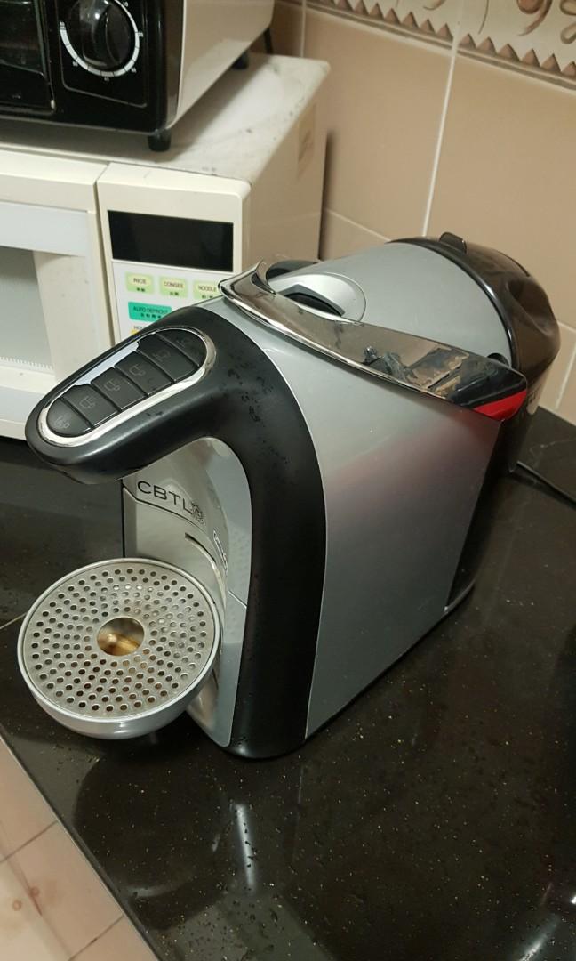 Coffee Bean CBTL Espresso Brewer Machine. FREE CBTL Capsules and