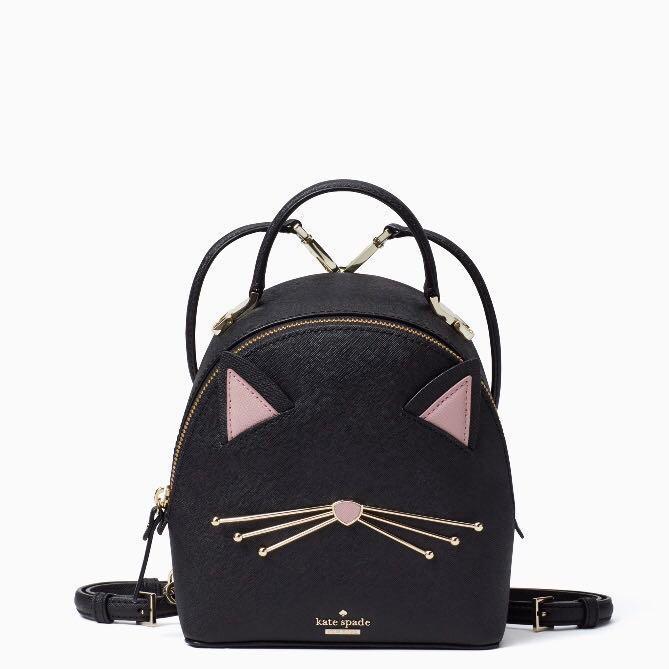 Kate spade backpack discount cat