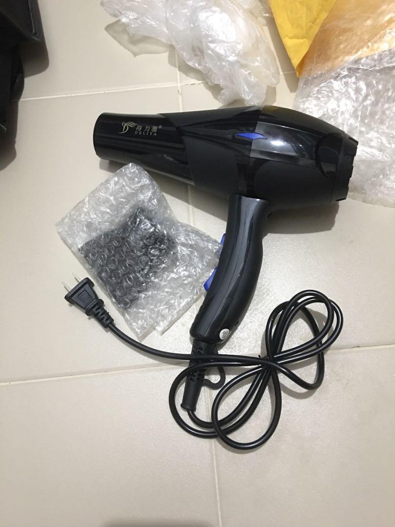Deliya Hair Dryer 2200w Health Beauty Hair Care On Carousell