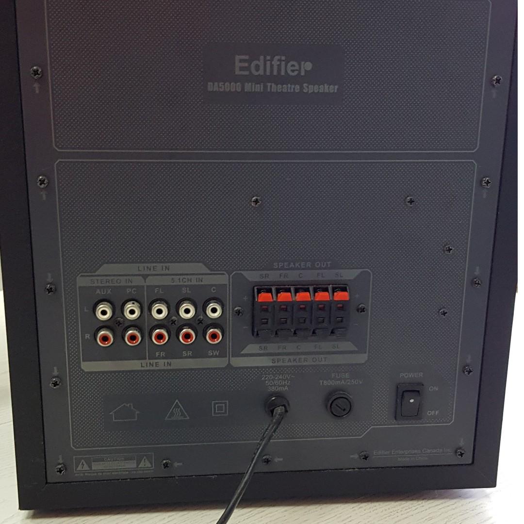 edifier da5000 mini theatre speaker