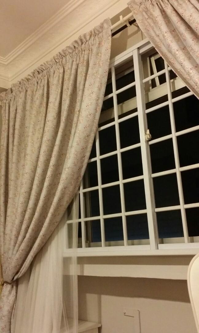 English Cottage Floral Curtains Furniture Home Decor Cushions