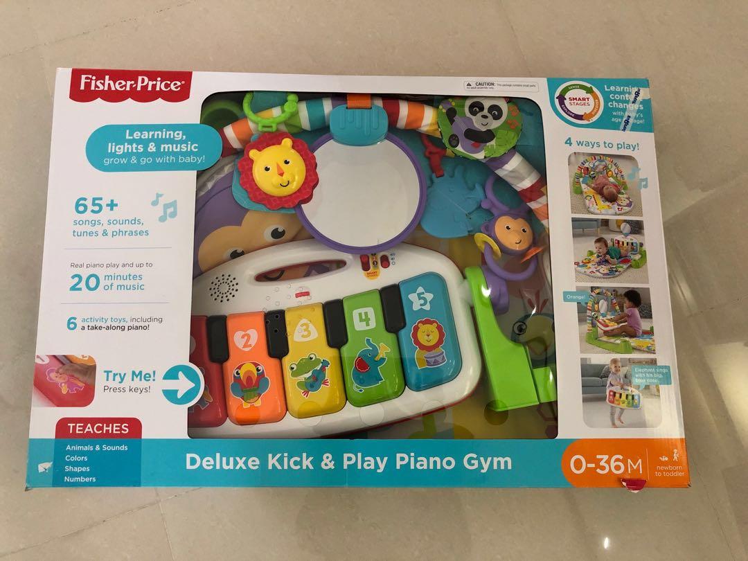 fisher price kick and play piano songs